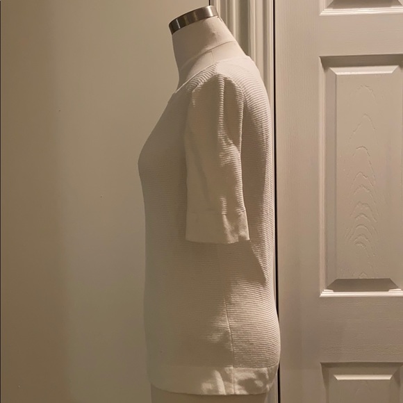 J.Crew Factory Ribbed 3/4 Sleeve Sweater - Picture 2 of 6